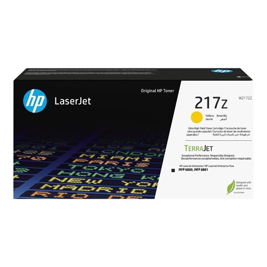 HP 217Z Original LaserJet Toner Yellow (W2172Z) (HPW2172Z)-HPW2172Z