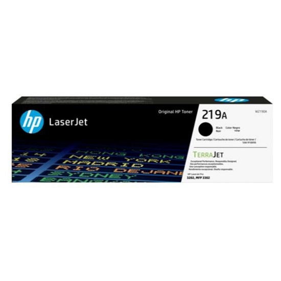 HP 219A Black LaserJet Toner Cartridge (W2190A) (HPW2190A)-HPW2190A