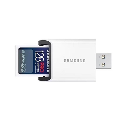 Samsung SDXC 128GB Class 10 U3 V30 UHS-I (MB-SY128SB/WW) (SAMMB-SY128SB-WW)-SAMMB-SY128SB-WW