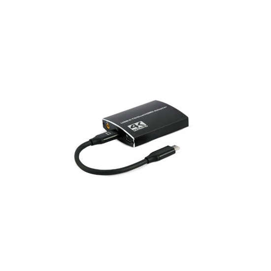 Gembird Μετατροπέας USB-C male σε HDMI 2x female (A-CM-HDMIF2-01) (GEMA-CM-HDMIF2-01)-GEMA-CM-HDMIF2-01