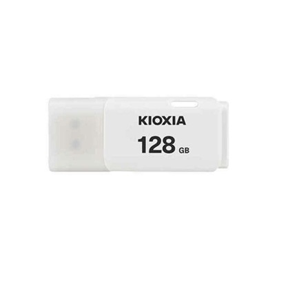 Kioxia U202 128GB USB 2.0 Stick Λευκό (LU202W128GG4) (KIOLU202W128GG4)-KIOLU202W128GG4