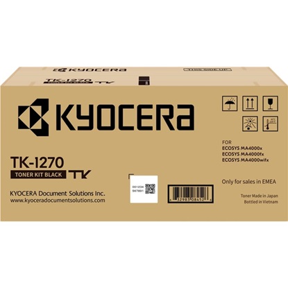 KYOCERA ECOSYS MA4000X TONER BLACK (TK-1270) (KYOTK1270)-KYOTK1270