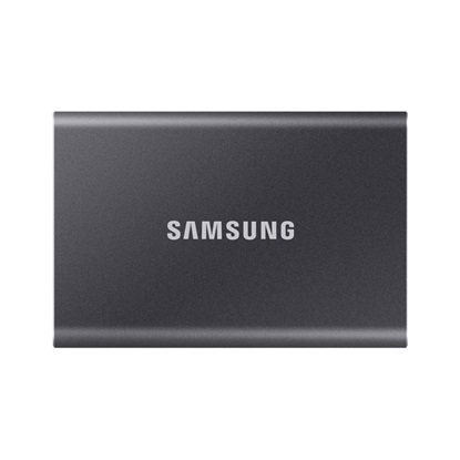 Samsung T7 USB 3.2 / USB-C External 2.5" SSD 4TB Gray (MU-PC4T0T/WW) (SAMMU-PC4T0T-WW)-SAMMU-PC4T0T-WW