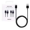 Samsung USB-A to USB-C Black 1.5m 2-Pack (EP-DG930MBEGWW) (SAMEP-DG930MBEGWW)-SAMEP-DG930MBEGWW