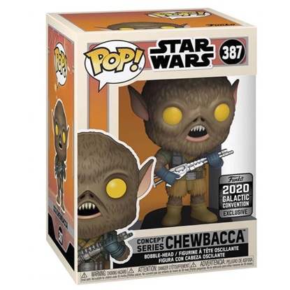 Funko Pop! Movies: Star Wars - Chewbacca #387 Special Edition Exclusive (FNK93727)-FNK93727