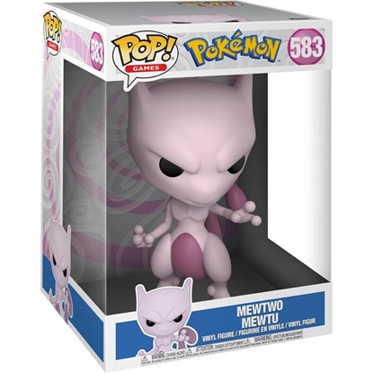 Funko Pop! Games: Pokemon - Mewtwo #583 Supersized (FNK36995)-FNK36995