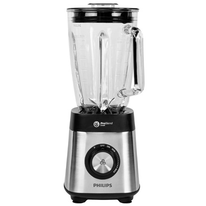 Philips Μπλέντερ για Smoothies με Γυάλινη Κανάτα 2lt 1000W Γκρι (HR3571/90) (PHIHR3571-90)-PHIHR3571-90