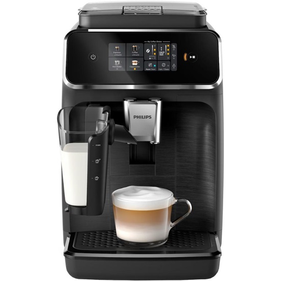 Philips Αυτόματη Μηχανή Espresso 1500W Πίεσης 15bar με Μύλο Άλεσης Μαύρη (EP2330/10) (PHIEP2330-10)-PHIEP2330-10