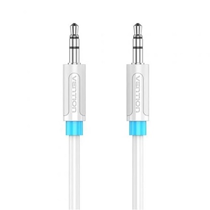 VENTION TRS 3.5mm Male to Male Audio Cable 0.8M White (VAS-A65-W080) (VENVAS-A65-W080)-VENVAS-A65-W080