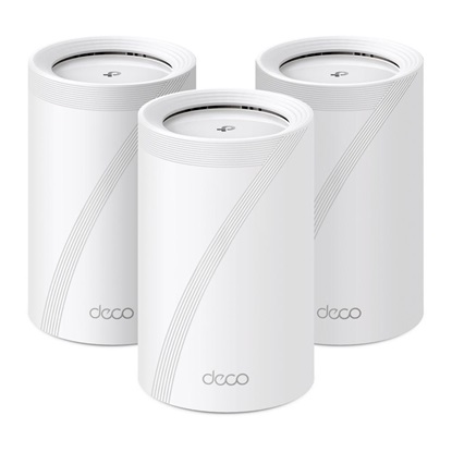 TP-LINK BE9300 Whole Home Mesh Wi-Fi 7 System Tri-Band (DECO BE65(3-PACK)) (TPDECOBE65-3PACK)-TPDECOBE65-3PACK