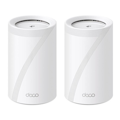 TP-LINK BE9300 Whole Home Mesh Wi-Fi 7 System Tri-Band (DECO BE65(2-PACK)) (TPDECOBE65-2PACK)-TPDECOBE65-2PACK