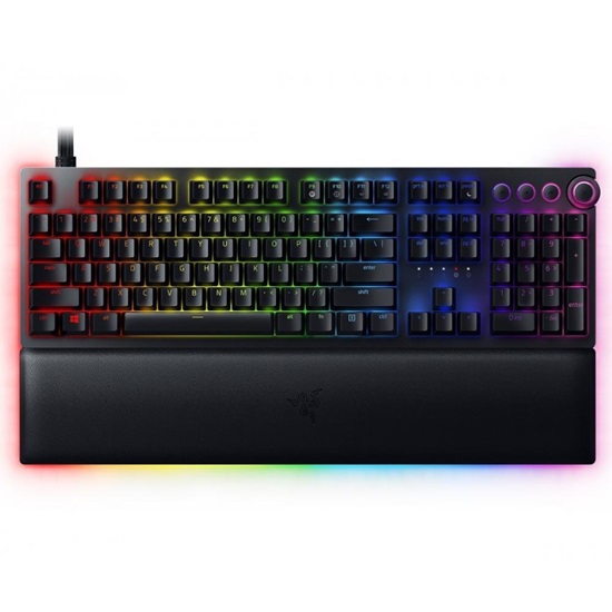 Razer Huntsman V2 Analog RGB Optical Switches Mechanical Chroma Gaming Keyboard US (RZ03-03610100-R3M1) (RAZRZ03-03610100-R3M1)-RAZRZ03-03610100-R3M1