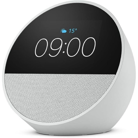 Amazon Echo Spot 2024 White (B0C2RSK776) (AMZB0C2RSK776)-AMZB0C2RSK776