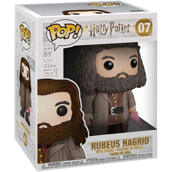 Funko Pop! Movies: Harry Potter - Rubeus Hagrid #07 Oversized (FNK58647)-FNK58647