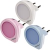 Brennenstuhl NL 01 QD LED Φωτάκια Νυκτός 1.5lm με Φωτοκύτταρο Set White, Pink, Blue (1173180) (BNN1173180)-BNN1173180