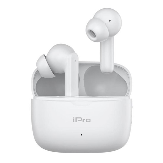 iPro True Wireless Bluetooth Earphones TW300 Plus White (010701-0260) (IPRO010701-0260)-IPRO010701-0260