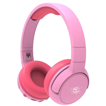 Kiddoboo Bluetooth Headphones Flamingo Pink (KBHB02-PNK)-KBHB02-PNK