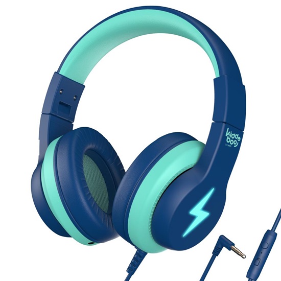 Kiddoboo Headphones P13 Blue Sky (KBP13BLU)-KBP13BLU