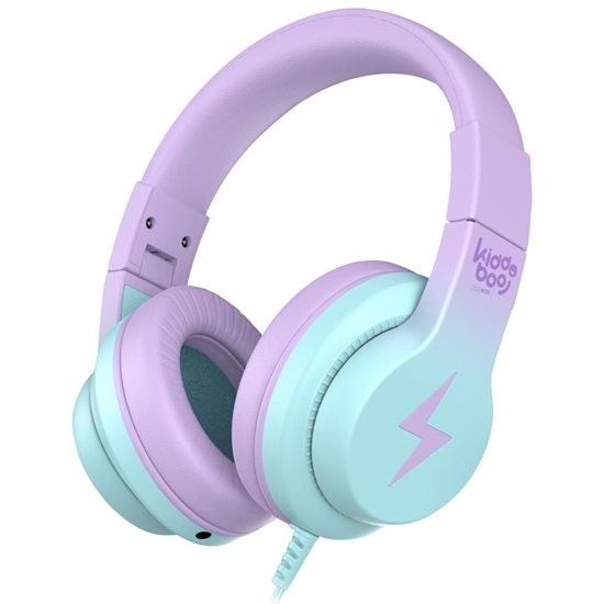 Kiddoboo Headphones P13 Lilac (KBP13LIL)-KBP13LIL