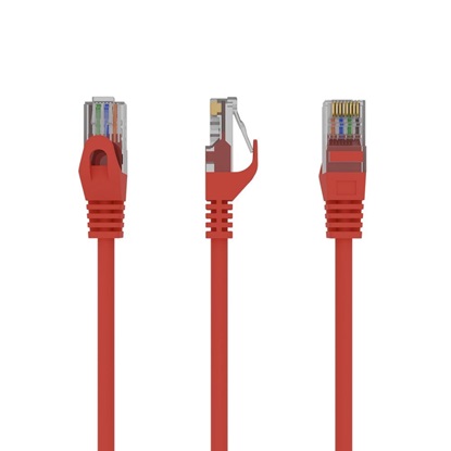 Gembird U/UTP Cat.6 Καλώδιο Δικτύου Ethernet 0.25m Κόκκινο (PP6U-0.25M/R) (GEMPP6U-0.25M-R)-GEMPP6U-0.25M-R