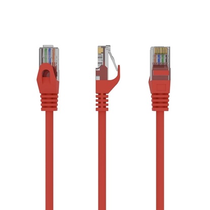 Εικόνα της Gembird Patchcord CAT 6 Molded Ends 1m Red (PP6U-1M/R) (GEMPP6U-1M/R)