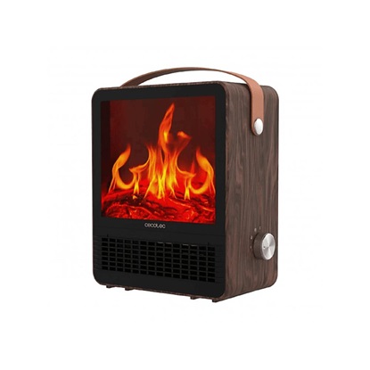 Cecotec Κεραμική Θερμάστρα με Εφέ Φλόγας 1500 W ReadyWarm 1500 Ceramic Flames (CEC-100567)-CEC100567