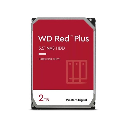 Western Digital Red Plus NAS Hard Drive 2TB 3.5" (WD20EFPX)-WD20EFPX