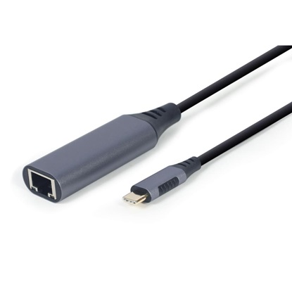 Gembird Adapter USB-C To Lan Gbe Rj-45 (A-USB3C-LAN-01) (GEMA-USB3C-LAN-01)-GEMA-USB3C-LAN-01