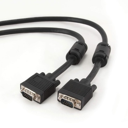 Gembird Cable VGA male - VGA male 10m (CC-PPVGA-10M-B) (GEMCC-PPVGA-10M-B)-GEMCC-PPVGA-10M-B