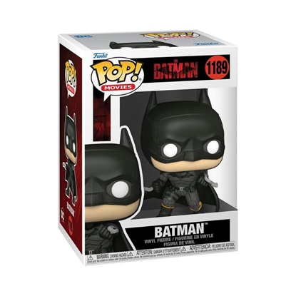 Funko Pop! Movies: The Batman (2022) - Batman #1189 (FNK92789)-FNK92789