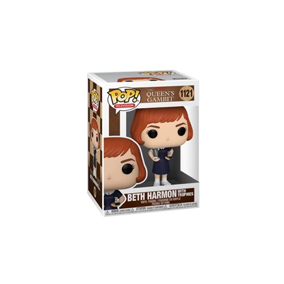 Funko Pop! TV: Queen's Gambit - Beth Harmon with Trophies #1121 (FNK76901)-FNK76901