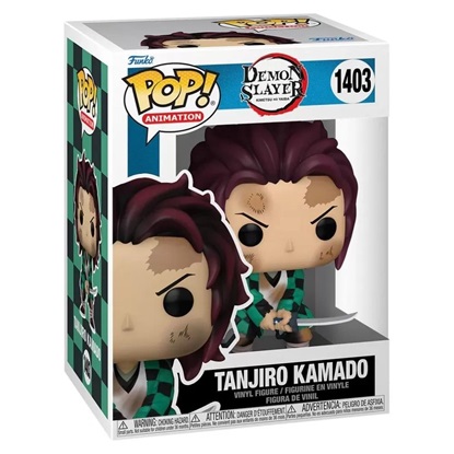 Funko Pop! Animation: Demon Slayer - Tanjiro Kamado #1403 (FNK26139)-FNK26139