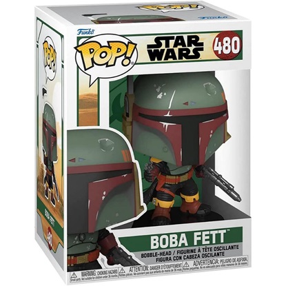 Funko Pop! Movies: Star Wars - Boba Fett #480 (FNK02365)-FNK02365