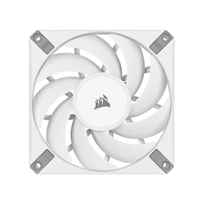 Corsair AF ELITE Series AF120 ELITE WHITE 120mm Fluid Dynamic Fan with AirGuide Single Pack (CO-9050142-WW) (CORCO-9050142-WW)-CORCO-9050142-WW