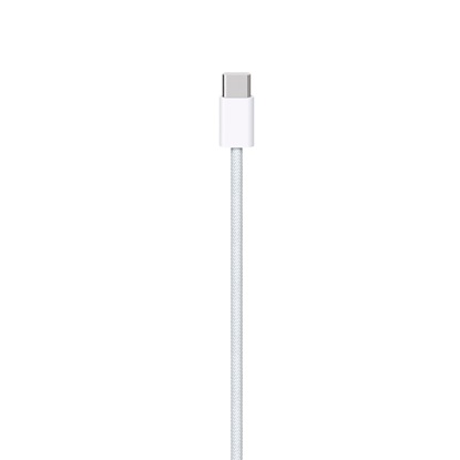 Apple Braided Cable USB-C male - USB-C 60W White 1m (MQKJ3ZM/A) (APPMQKJ3ZM-A)-APPMQKJ3ZM-A