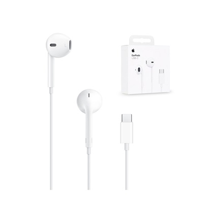 Apple Earpods Handsfree USB-C White (MYQY3ZM/A) (APPMYQY3ZM-A)-APPMYQY3ZM-A